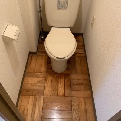 新宿マンションのトイレリフォームビフォー画像