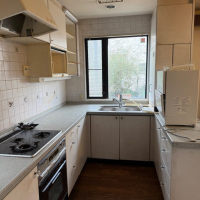 練馬区戸建てのキッチンリフォームビフォー画像