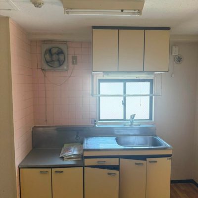 中野区マンションのキッチン入替えリフォームビフォー画像